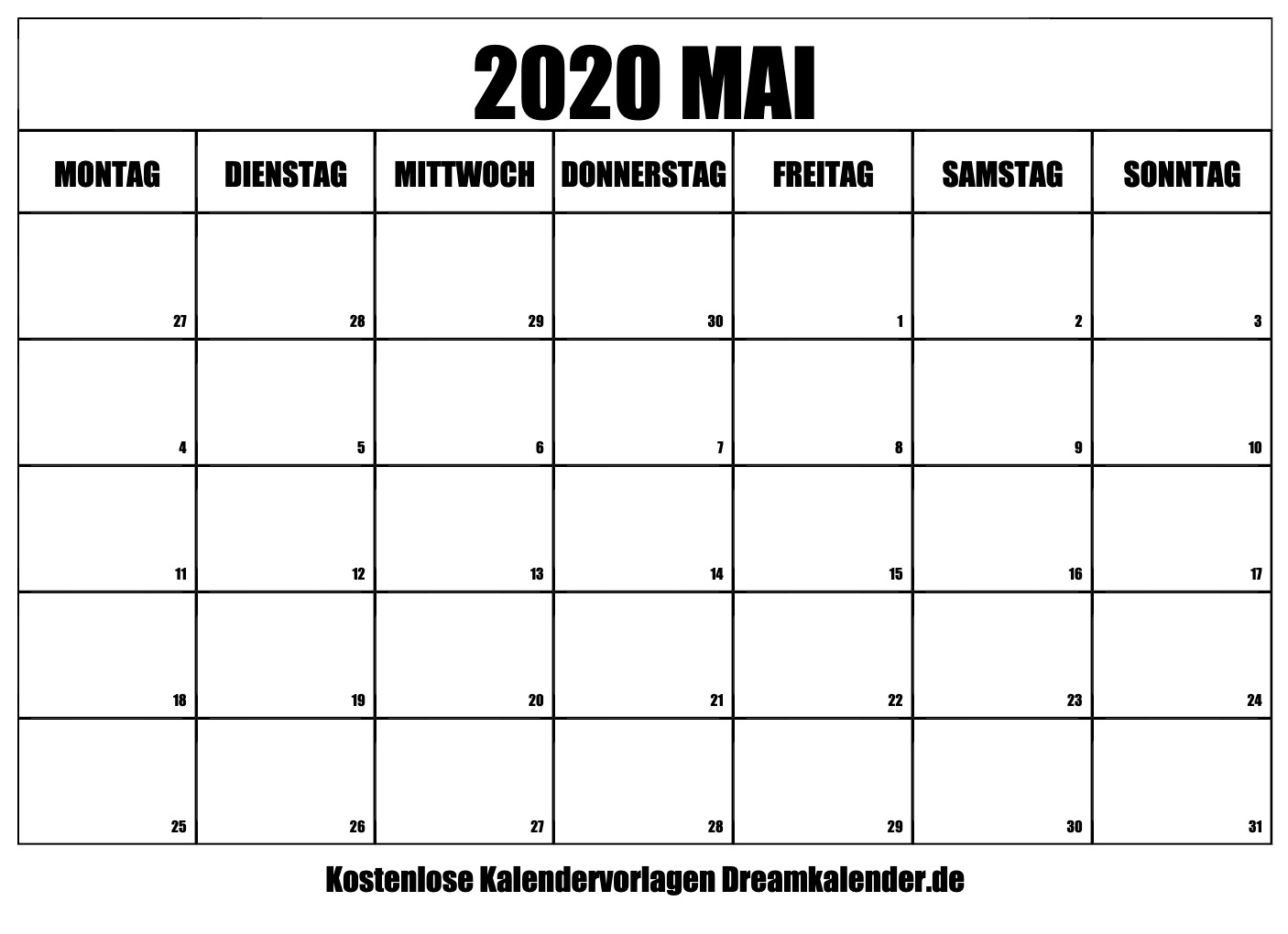 Kalender Mai  2022
