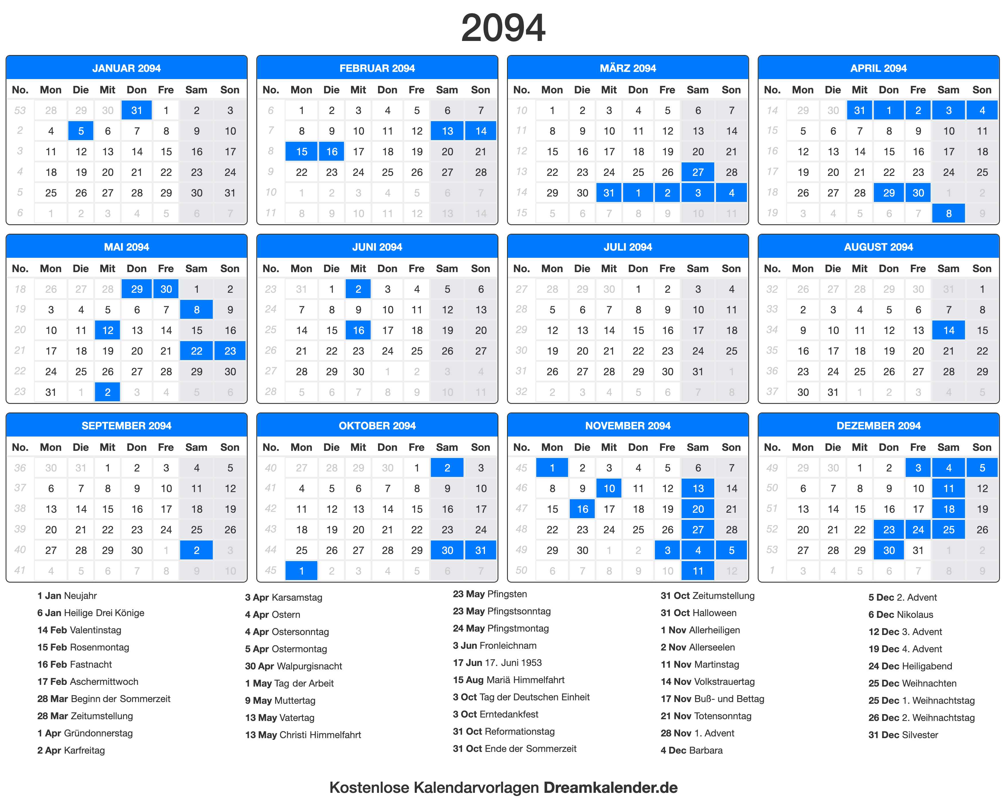 Jahreskalender 2021 Feiertage Bayern : Kalender 2021 mit ...